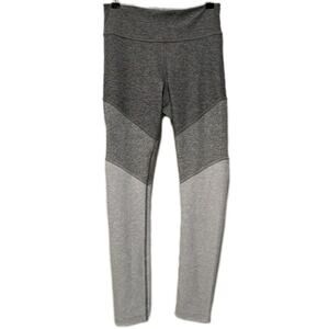 Outdoor Voices Springs 7/8 Leggings Womens Small Gray Colorblock Mid Rise Active